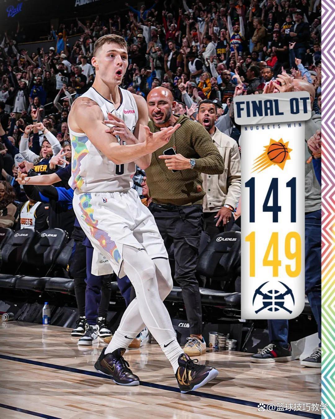  约基奇单打杜兰特 